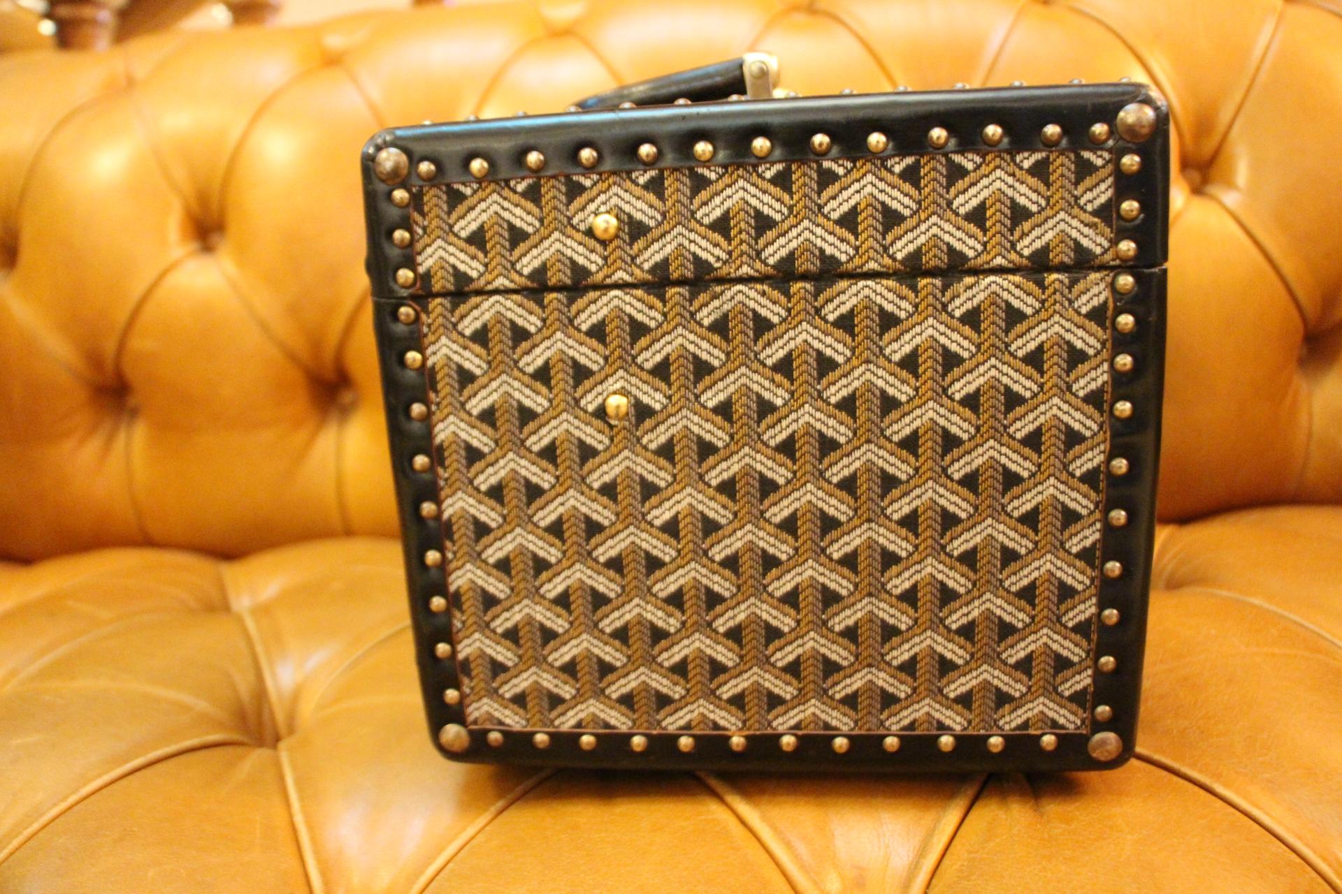 Goyard Jewelry Case, Goyard Trunk, Goyard Train Case, Goyard Beauty Case 3