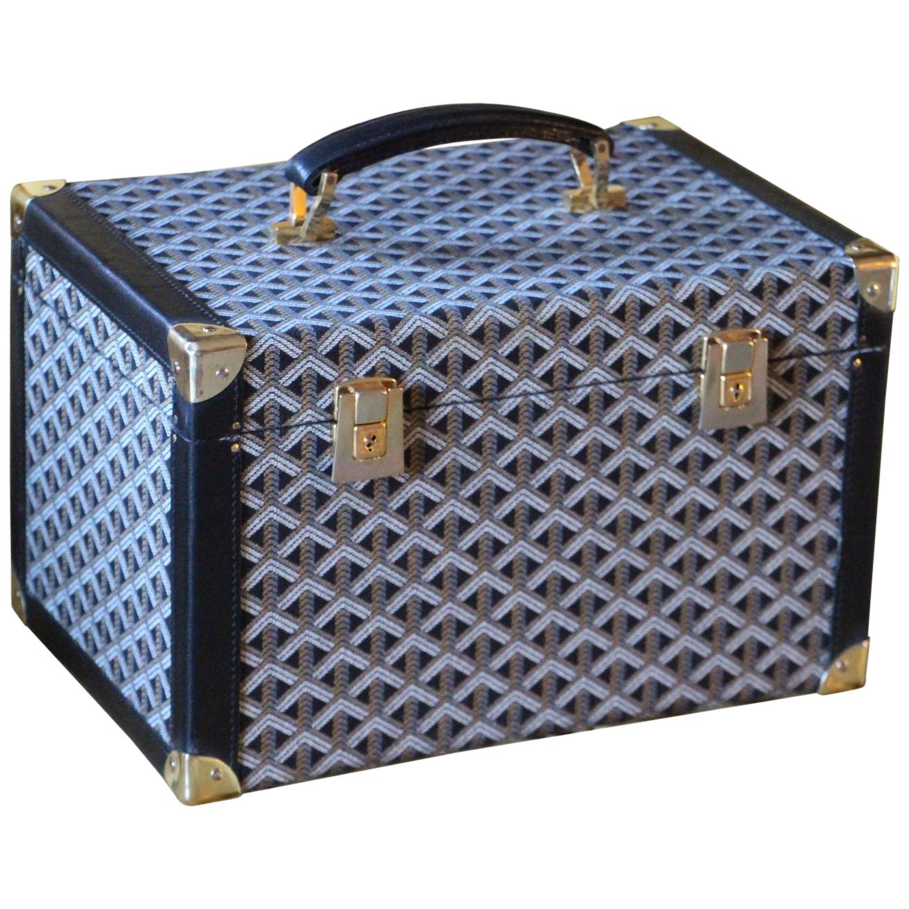 Goyard Jewelry Case, Goyard Trunk, Goyard Train Case, Goyard Beauty Case