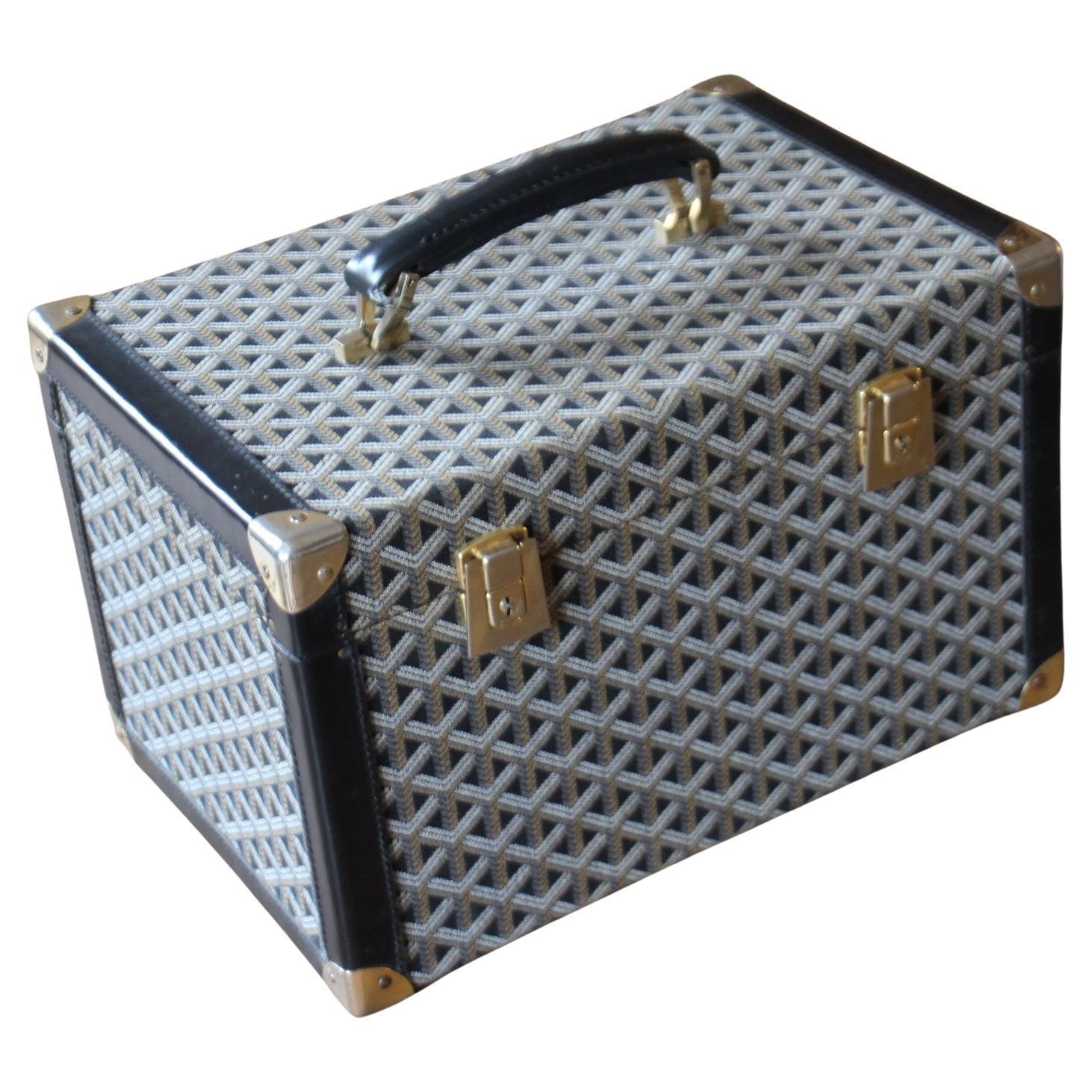 Goyard Jewelry Case, Goyard Trunk, Goyard Train Case, Goyard Beauty Case