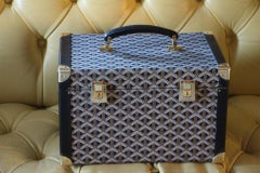 Goyard Jewelry Case, Goyard Trunk, Goyard Train Case, Goyard Beauty Case