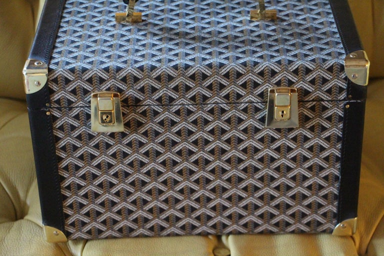 Goyard Jewelry Case, Goyard Trunk, Goyard Train Case, Goyard Beauty