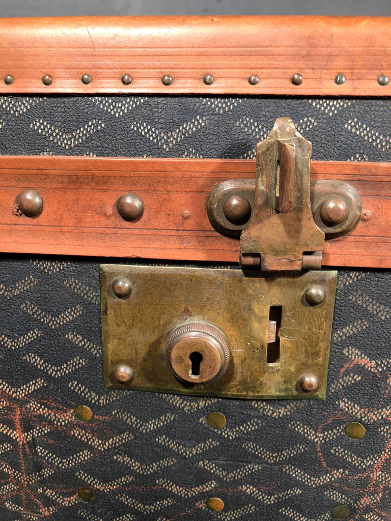 Goyard Jewelry or Valuables Trunk Train Case For Sale at 1stDibs
