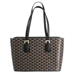 Goyard Leather and Canvas Shoulder, New