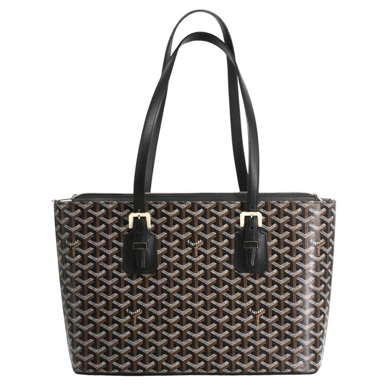 Goyard Leather and Canvas Shoulder, New For Sale at 1stDibs