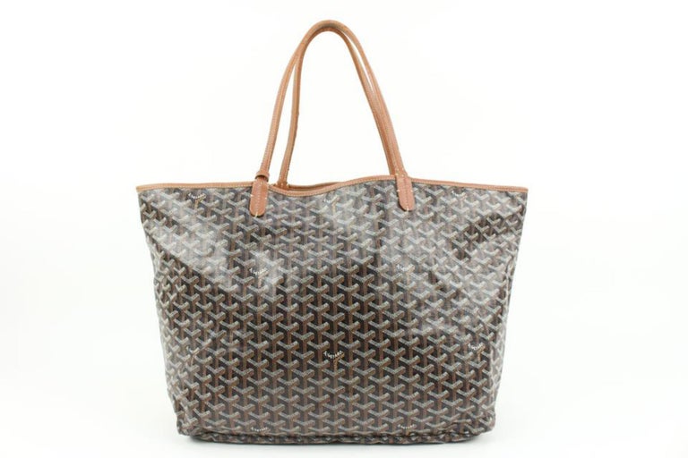 Goyard White Chevron St Louis PM Tote with Pouch 3gy516s For Sale at  1stDibs  goyard serial number vae 020149, green goyard tote, how to check goyard  serial number