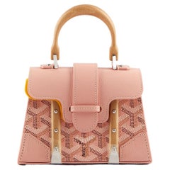 GOYARD Limited Edition Structured Nano Bag in Pink