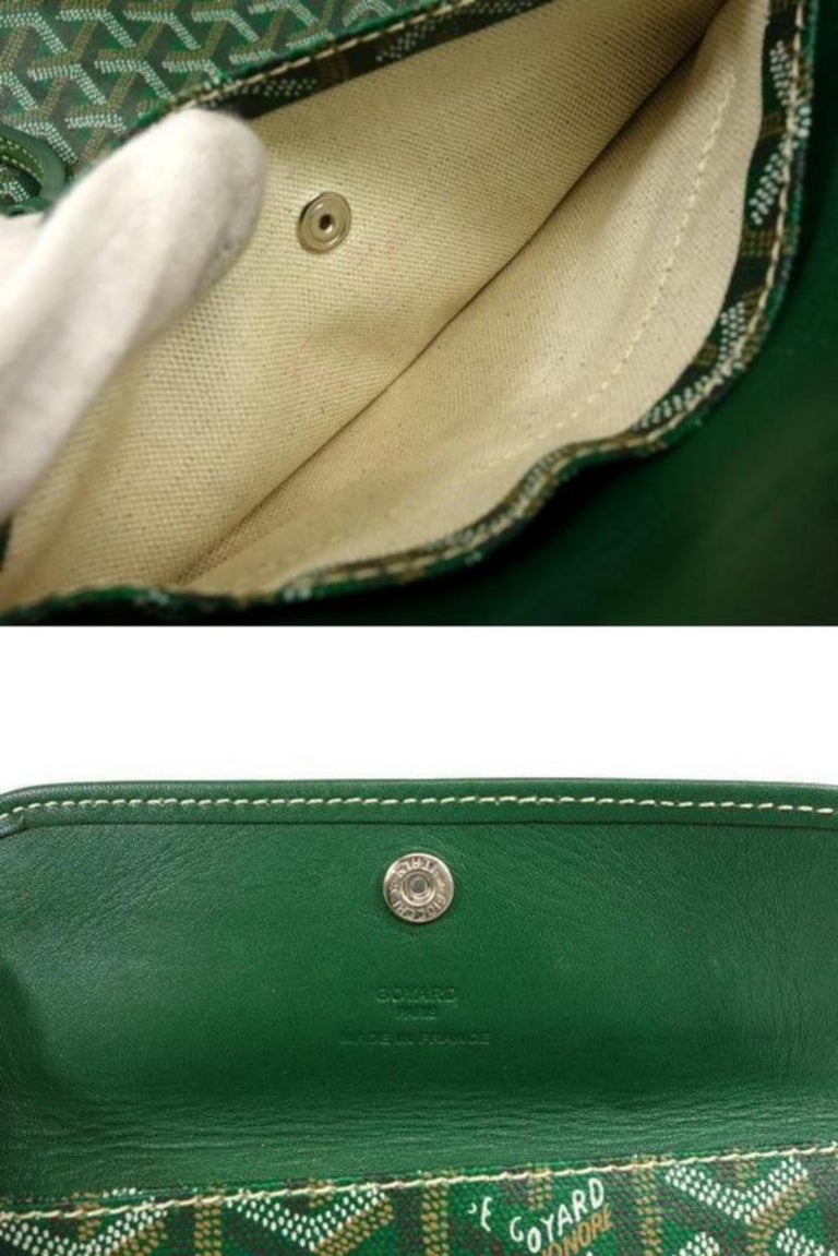 Goyard Goyardine St. Louis GM w/ Pouch - Green Totes, Handbags - GOY37985