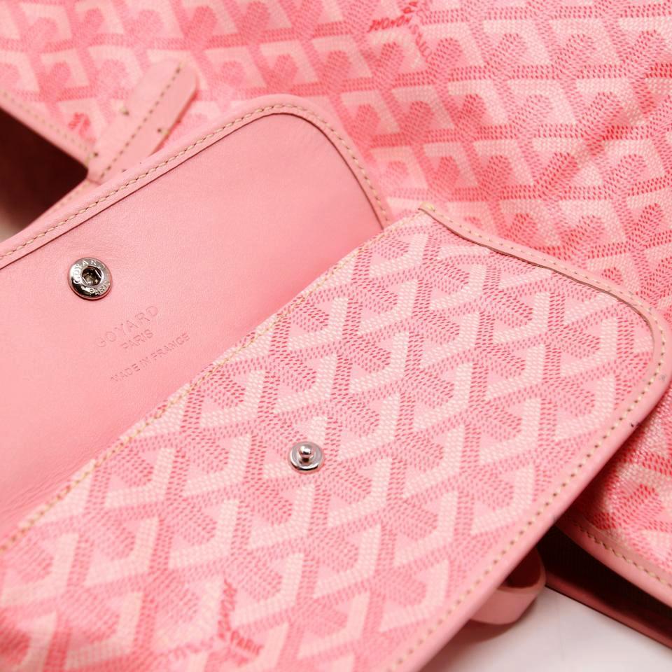 Goyard Louis Mm, Monogramm GY-0928P-0010 Rosa Segeltuch-Tasche 3