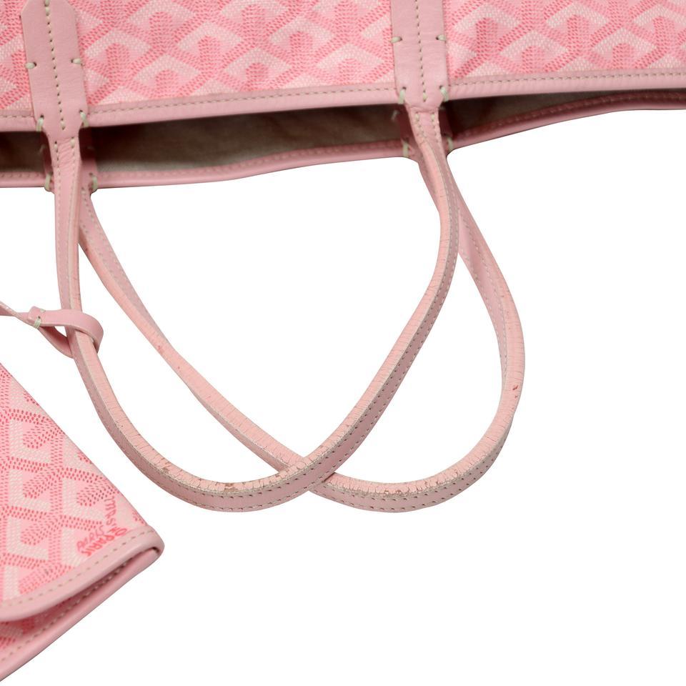 Sac cabas Goyard Louis Mm Mongram en toile rose GY-0928P-0010 3