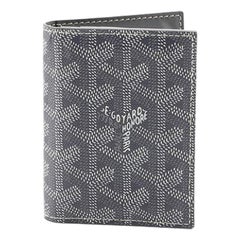 Goyard Saint Marc Card Holder Navy Blue for Men