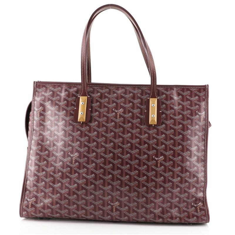 Goyard Marquises Bag Coated Canvas In Good Condition In NY, NY