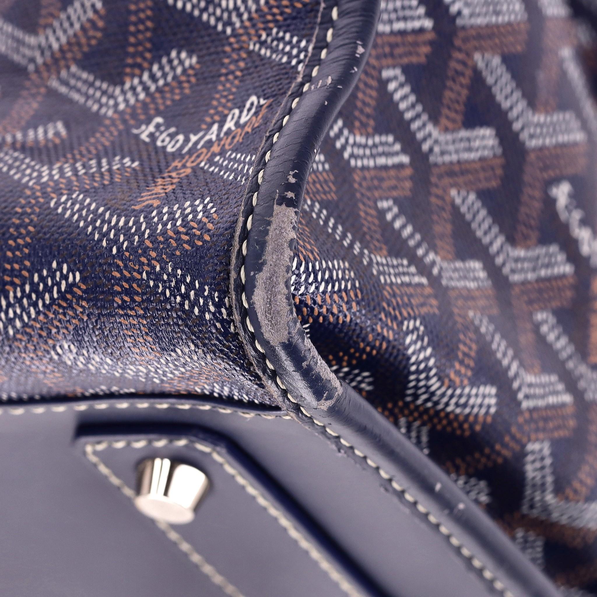Goyard Marquises Goyardine Coated Canvas Tote Bag For Sale 6