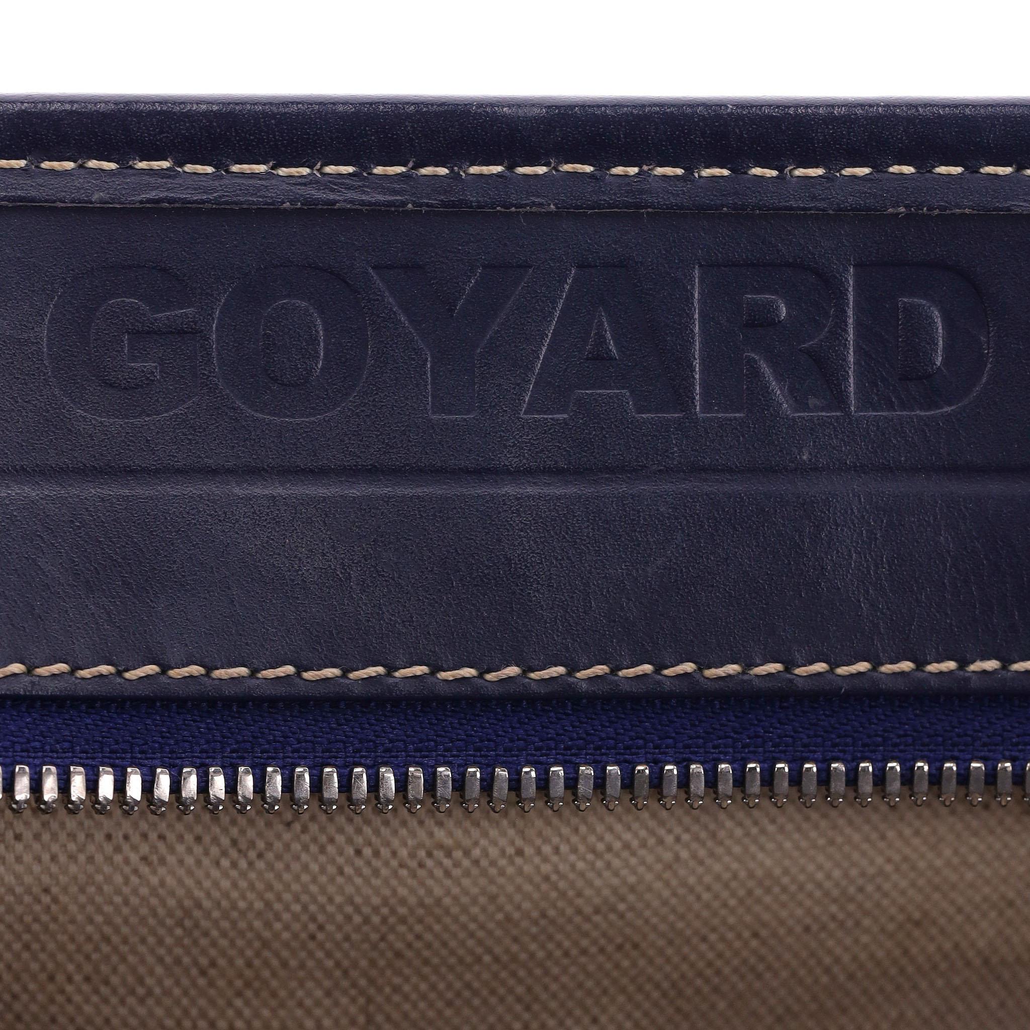 Goyard Marquises Goyardine Coated Canvas Tote Bag For Sale 2
