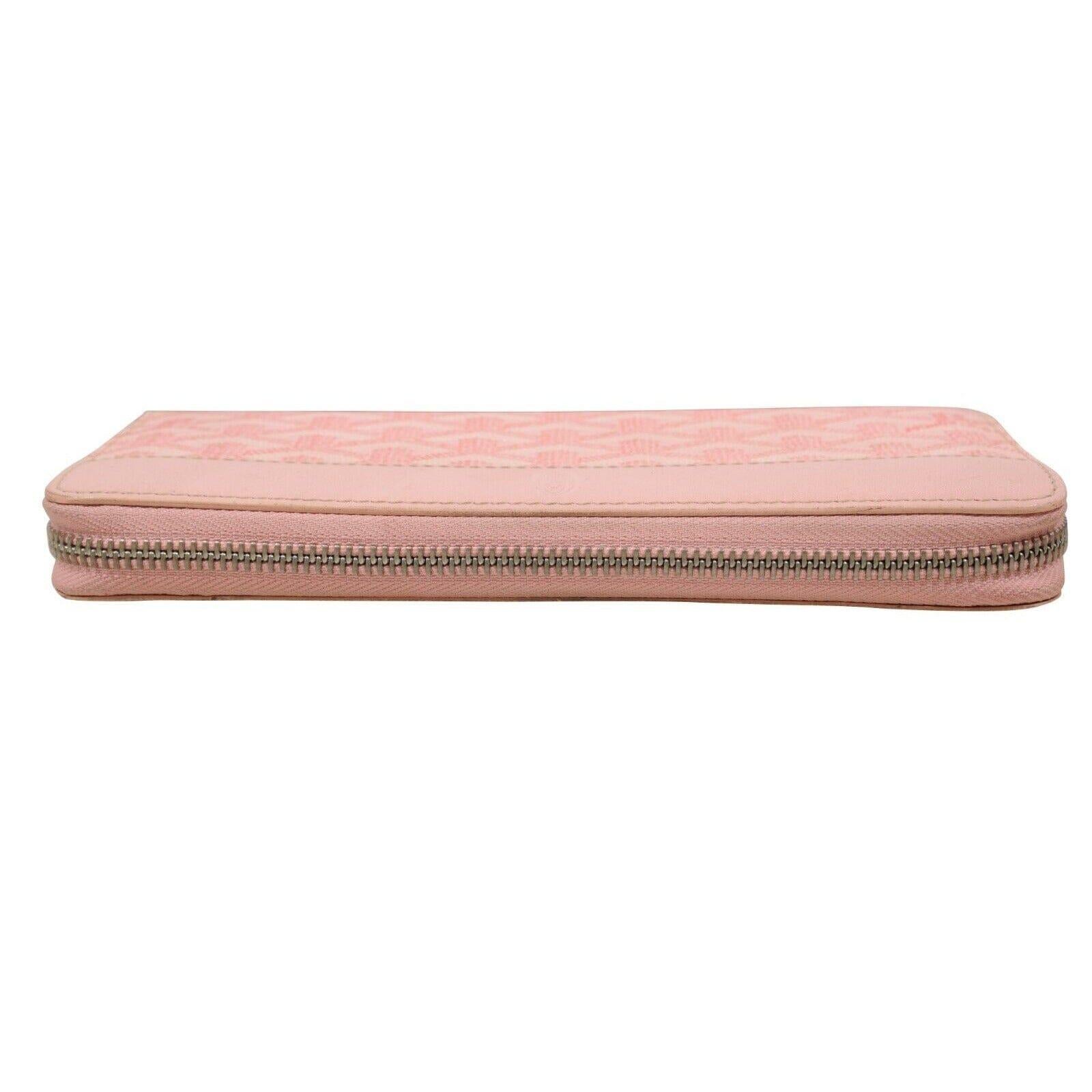 da uomo o donna Goyard Matignon Portafoglio lungo con zip Rosa Portacarte da viaggio multitasche Tote Purse in vendita