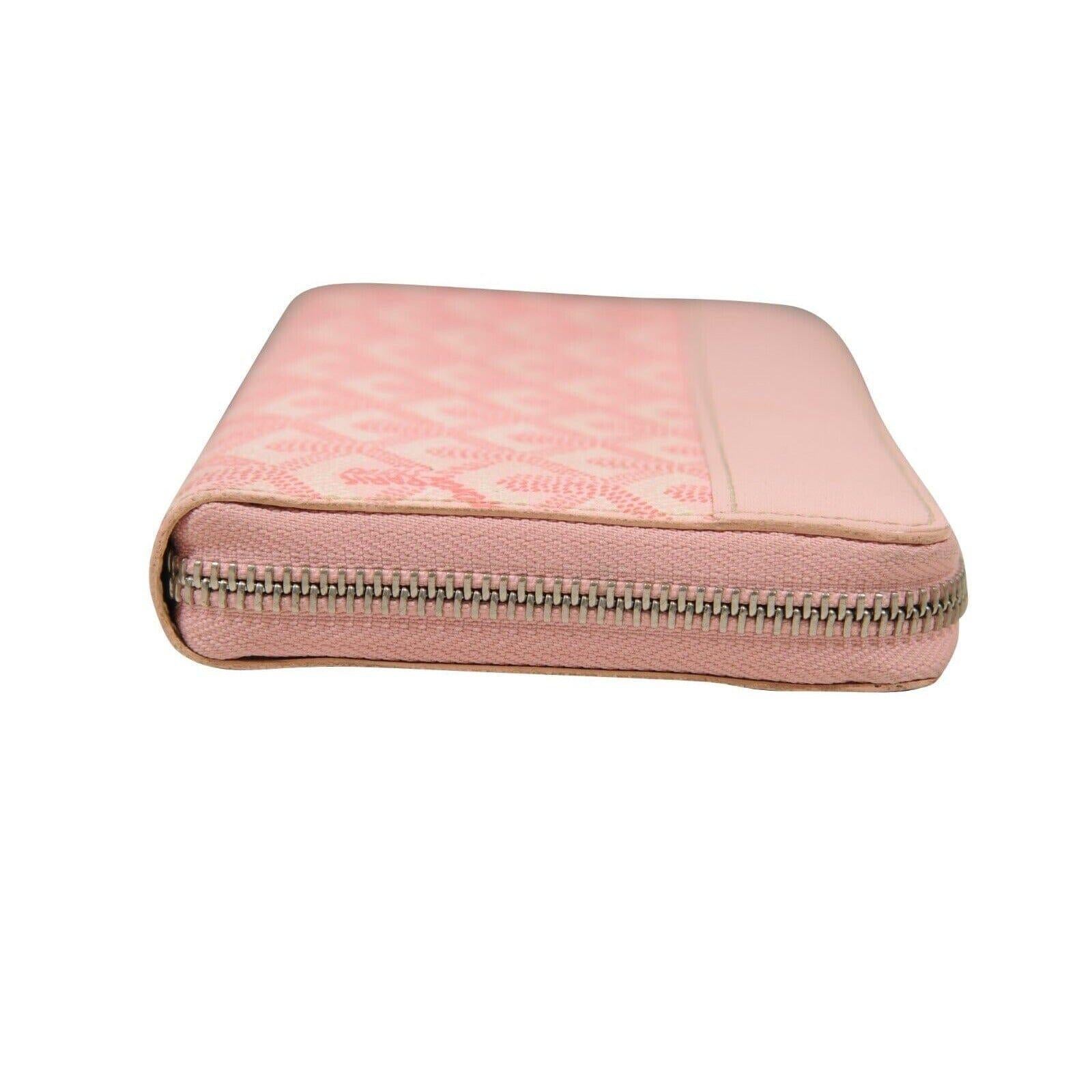 Goyard Matignon Portafoglio lungo con zip Rosa Portacarte da viaggio multitasche Tote Purse in vendita 1
