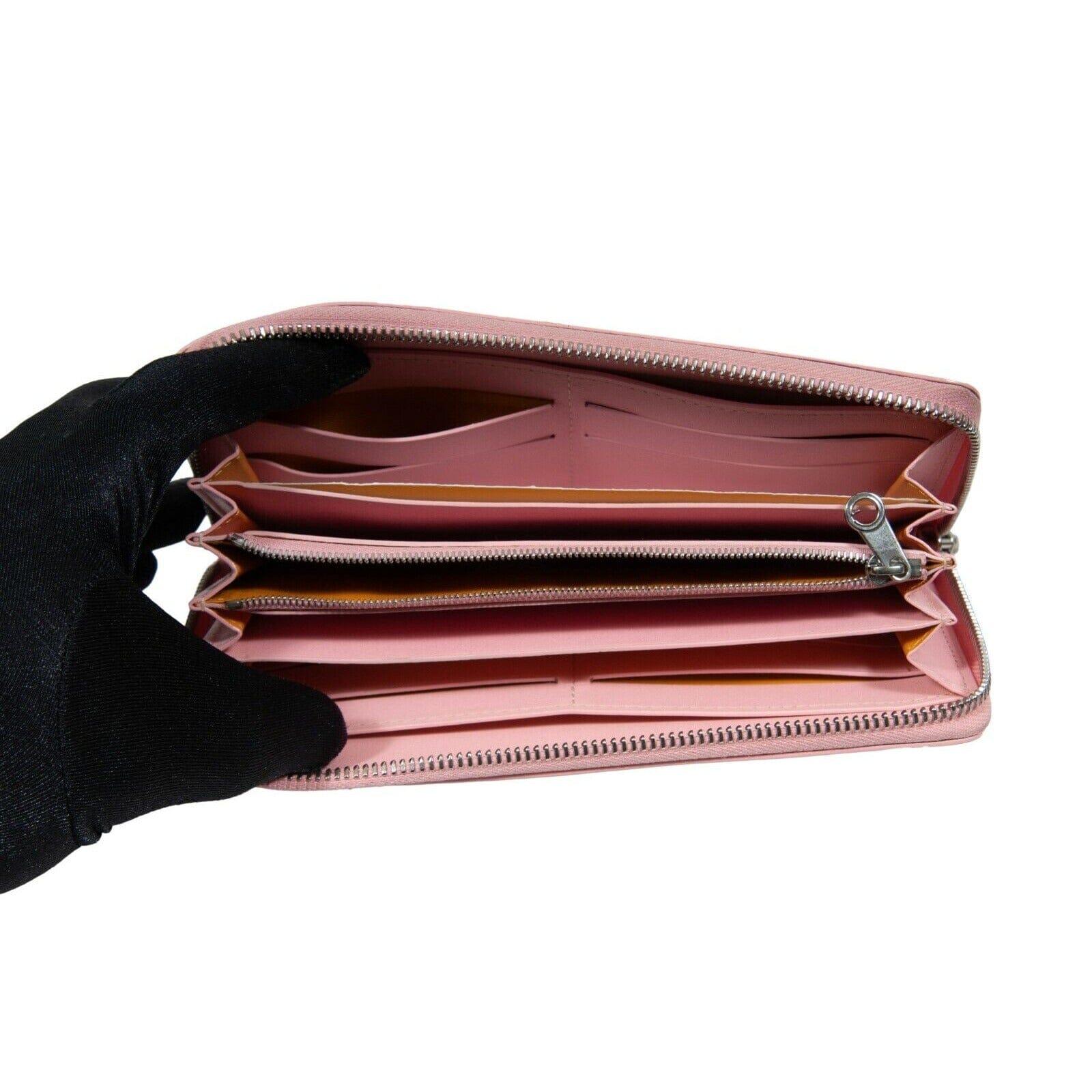 Goyard Matignon Zip Long Wallet Sakura Pink Multi Pocket Card Holder Clutch File Unisexe en vente