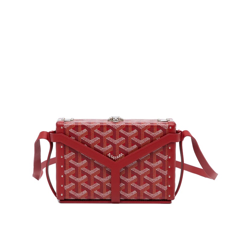 Goyard Minaudiere Clutch/ Crossbody bag at 1stDibs minaudiere - Main Image