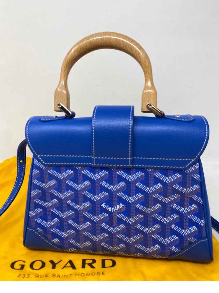 Saïgon leather mini bag Goyard Blue in Leather - 23532533