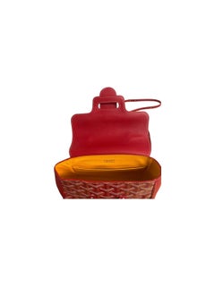 Goyard Mini Soft Saigon Bag in Goyardine canvas