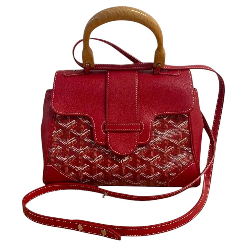 Sac Mini Soft Saigon de Goyard en toile Goyardine en vente