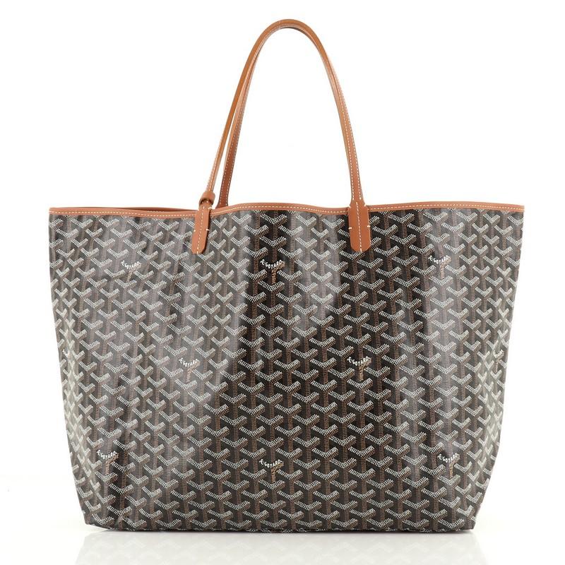 Goyard Model: Saint Louis Tote Coated Canvas GM In Good Condition In NY, NY