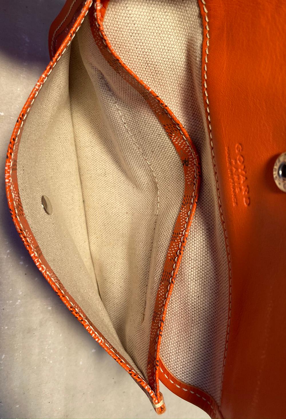 Goyard Monogram Orange St. Louis GM Tote 2