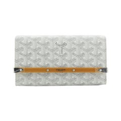 Goyard Monte Carlo Clutch Coated Canvas Mini