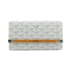 Goyard Monte Carlo Clutch Coated Canvas Mini