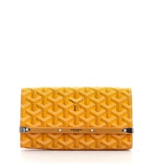 Goyard Monte Carlo Clutch Coated Canvas Mini