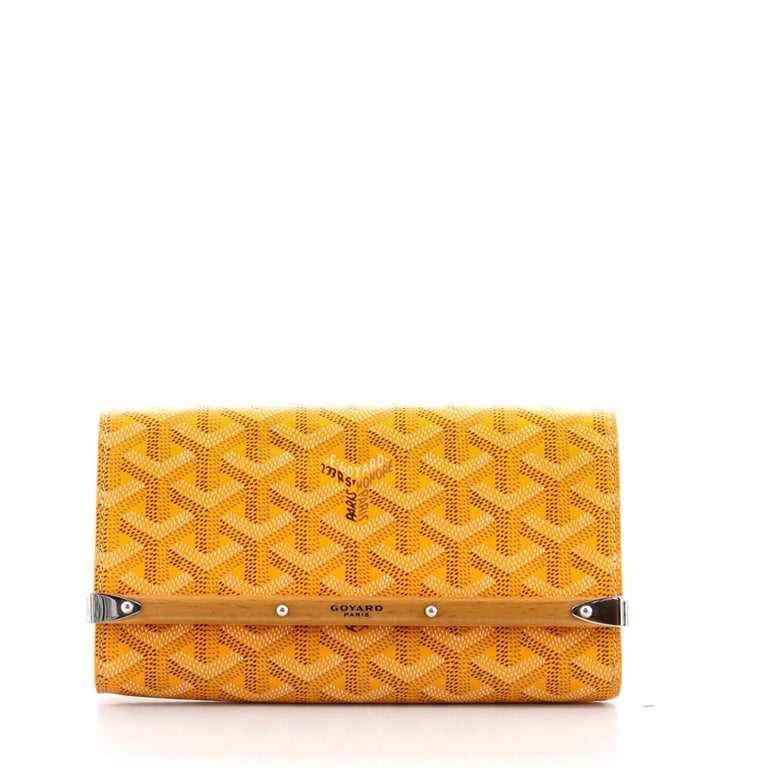 Goyard Monte Carlo Clutch in Gray