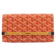 Goyard Monte Carlo Clutch Coated Canvas Mini at 1stDibs