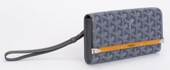 Goyard Monte Carlo Gray Clutch Bag