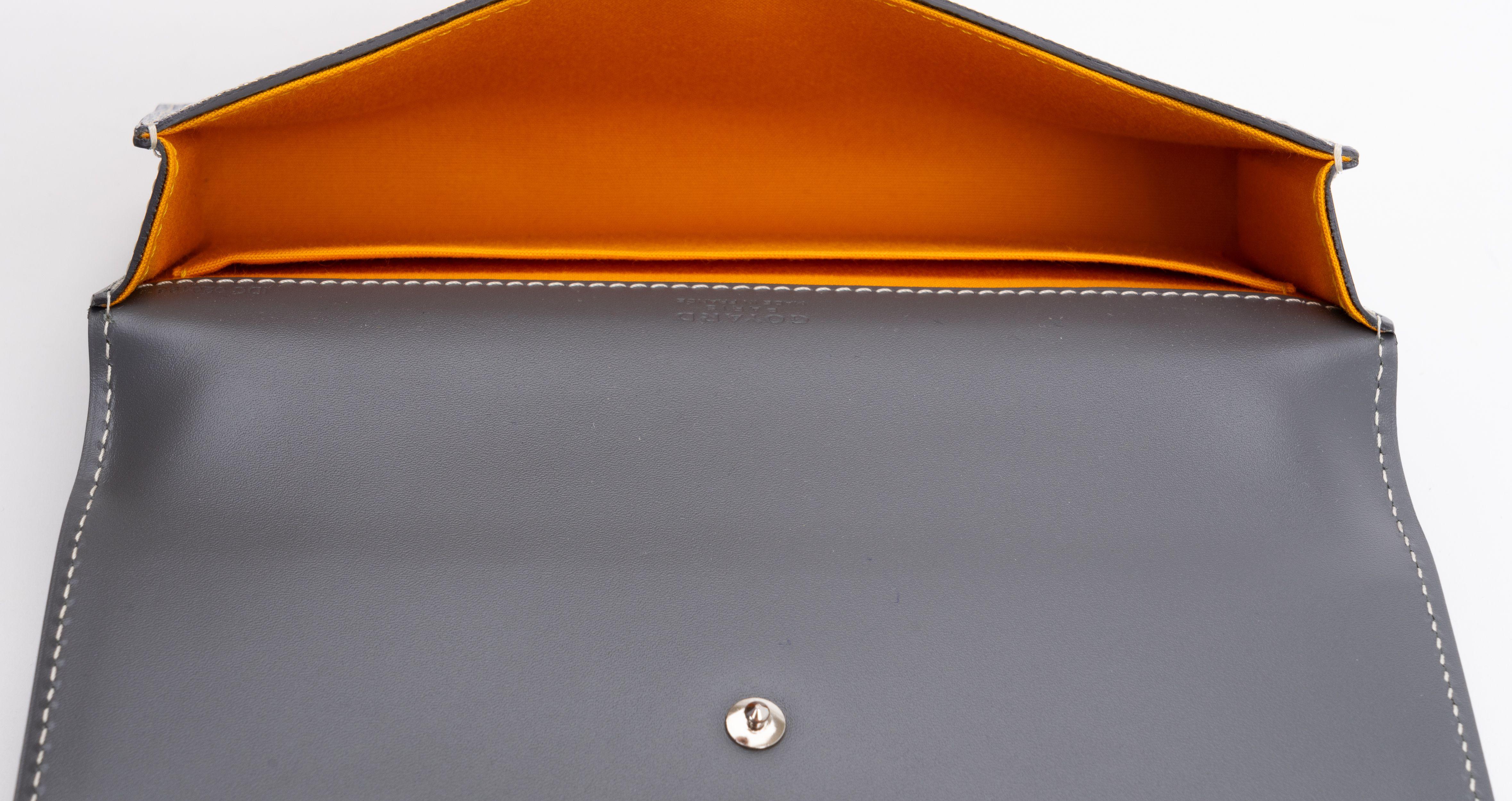 Goyard Monte Carlo Gray Clutch Bag 5