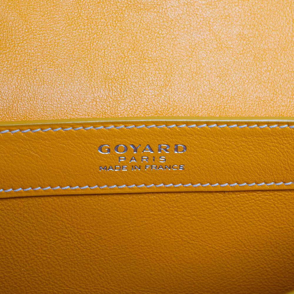 Goyard Mustard Goyardine Coated Canvas 223 PM Shoulder Bag 2