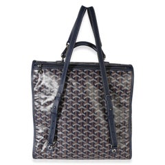 Goyard Navy Goyardine Canvas Saint Léger Backpack