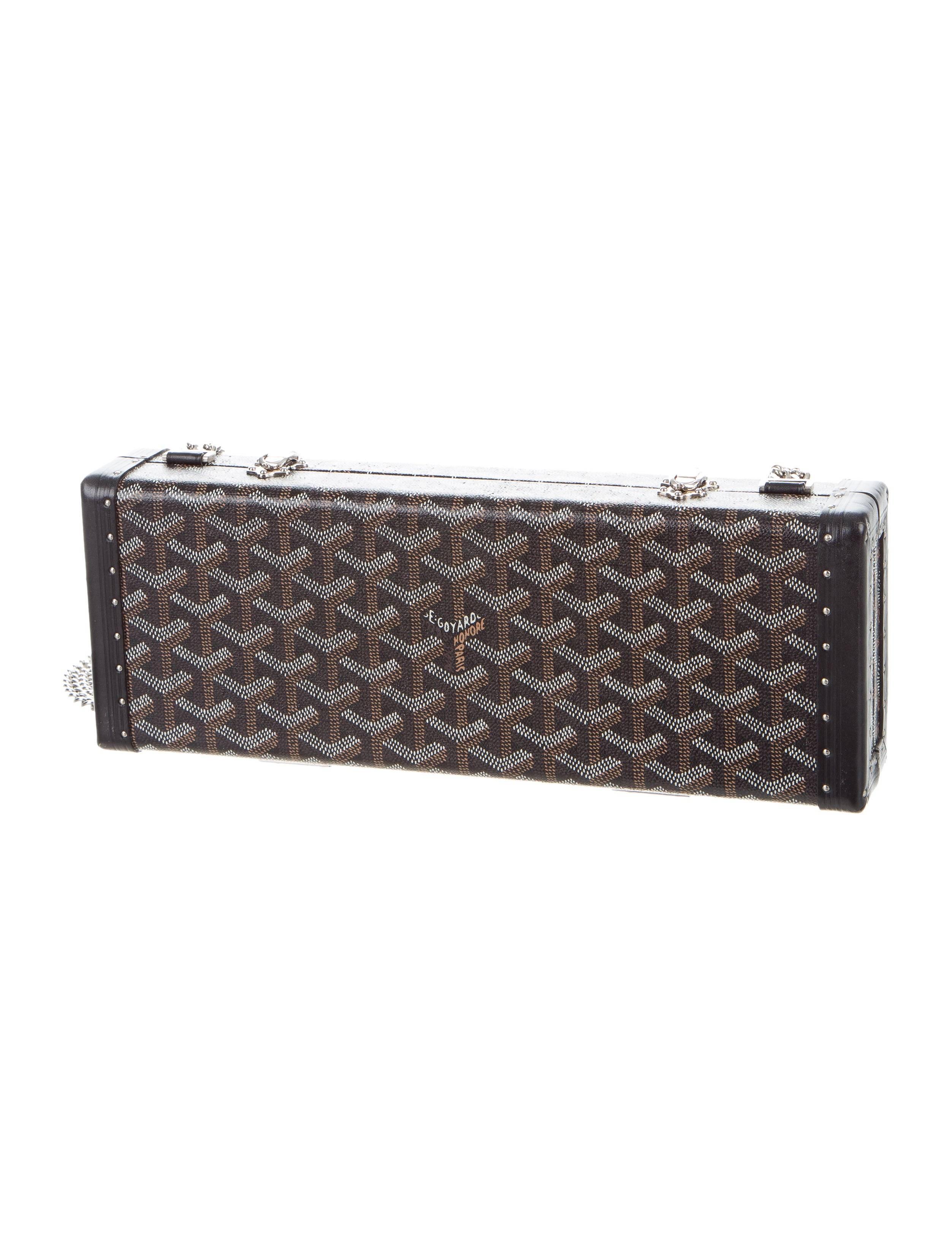 goyard box clutch