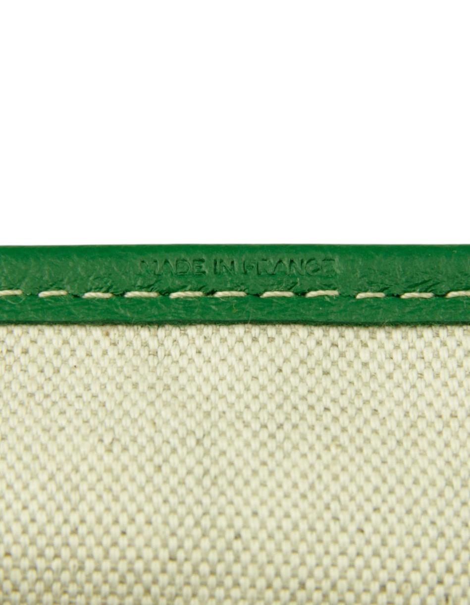 Goyard NOUVEAU AVEC ÉTIQUETTE Sac fourre-tout St. Louis GM en toile Goyardine verte 4