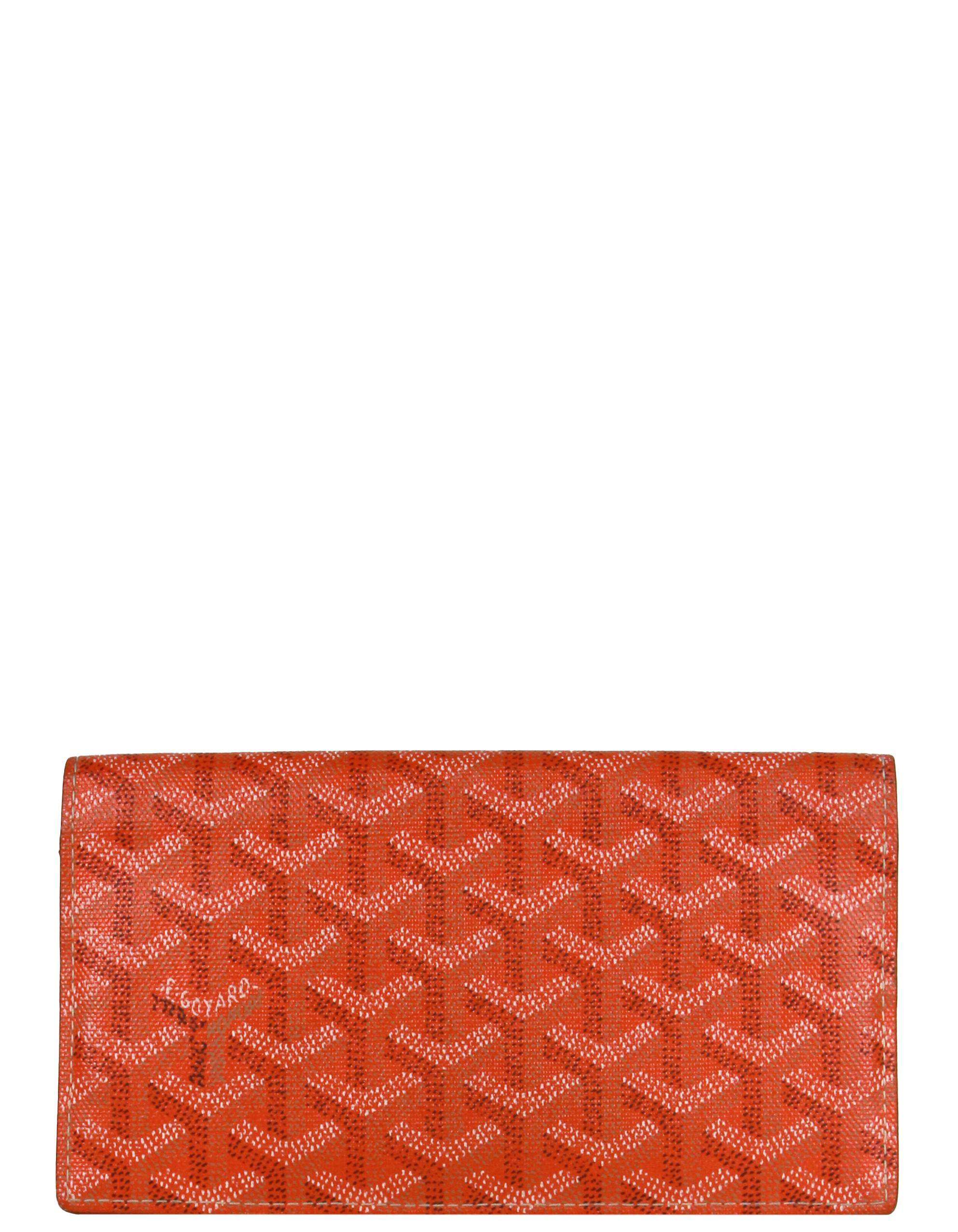 Mens Goyard Wallet slightly used in Orange