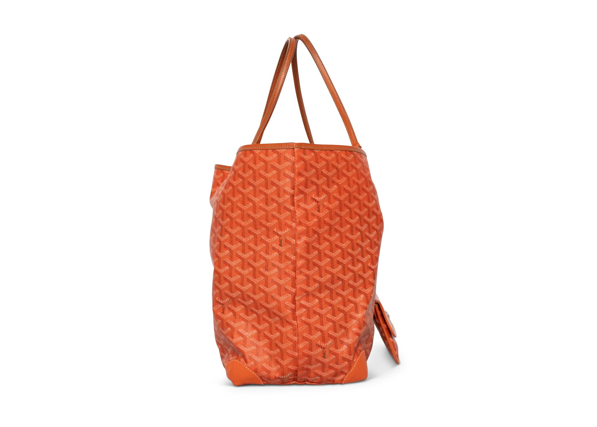 goyard orange bag