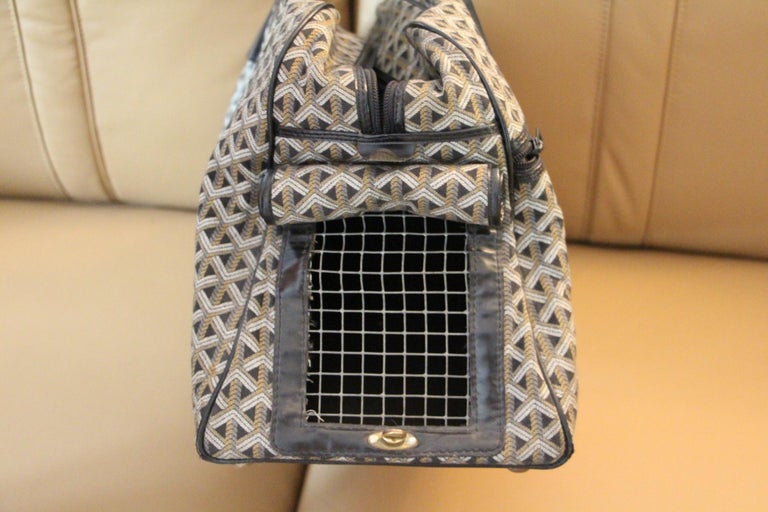 Goyard Pet - For Sale on 1stDibs  goyard chien gris bag price, goyard cat  bag, goyard puppy bag