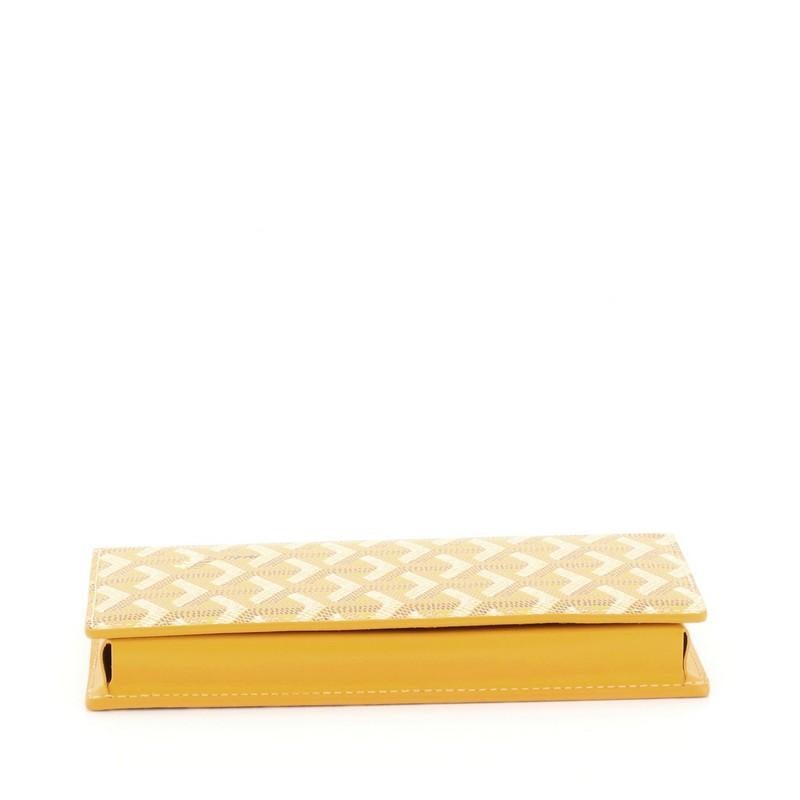 goyard wallet inside