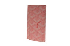 Goyard Pink Saint Michel Six Key Ring Holder Travel Wallet