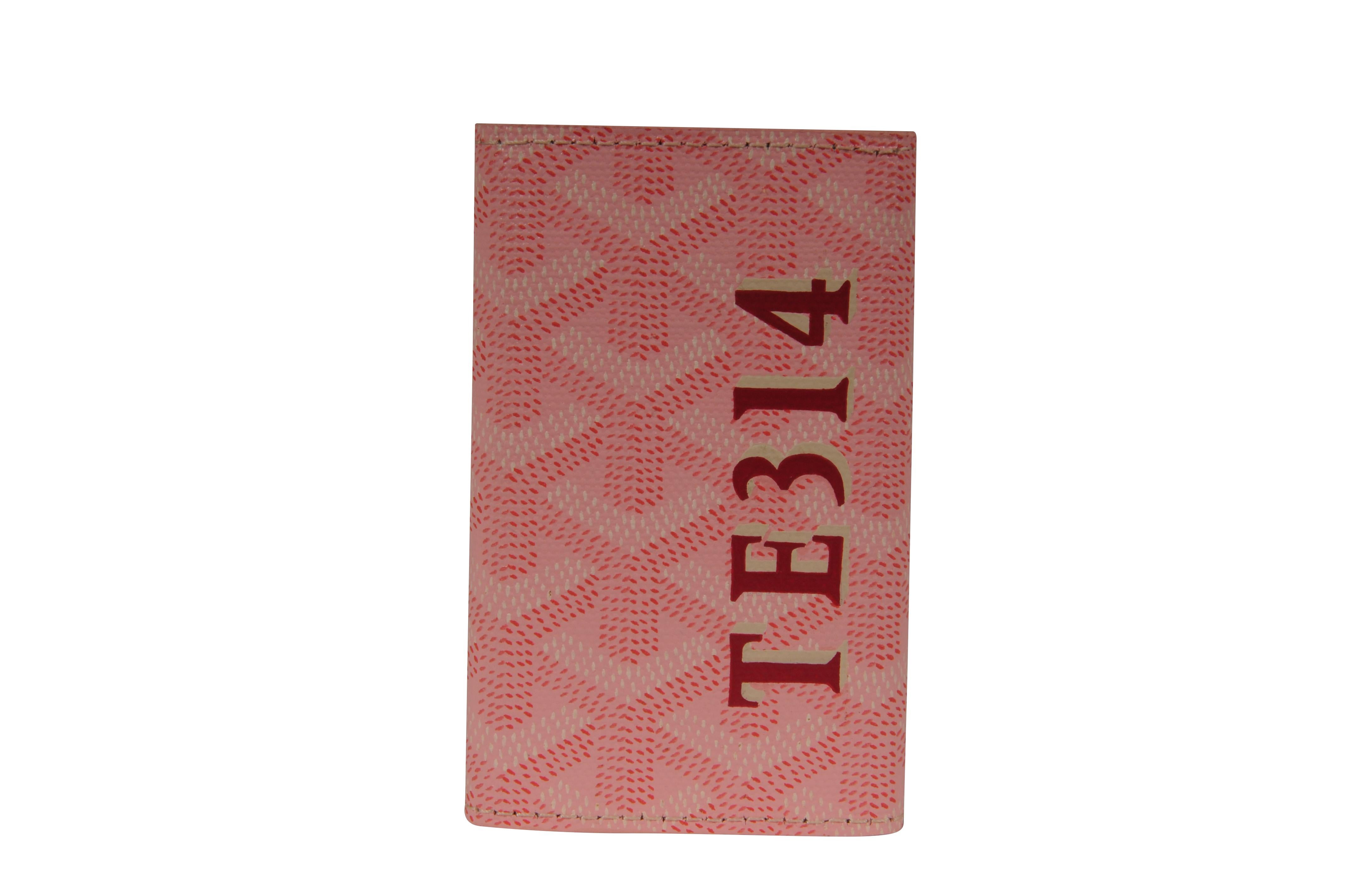 Femenino o masculino Cartera de viaje con seis llaveros Goyard Saint Michel rosa en venta