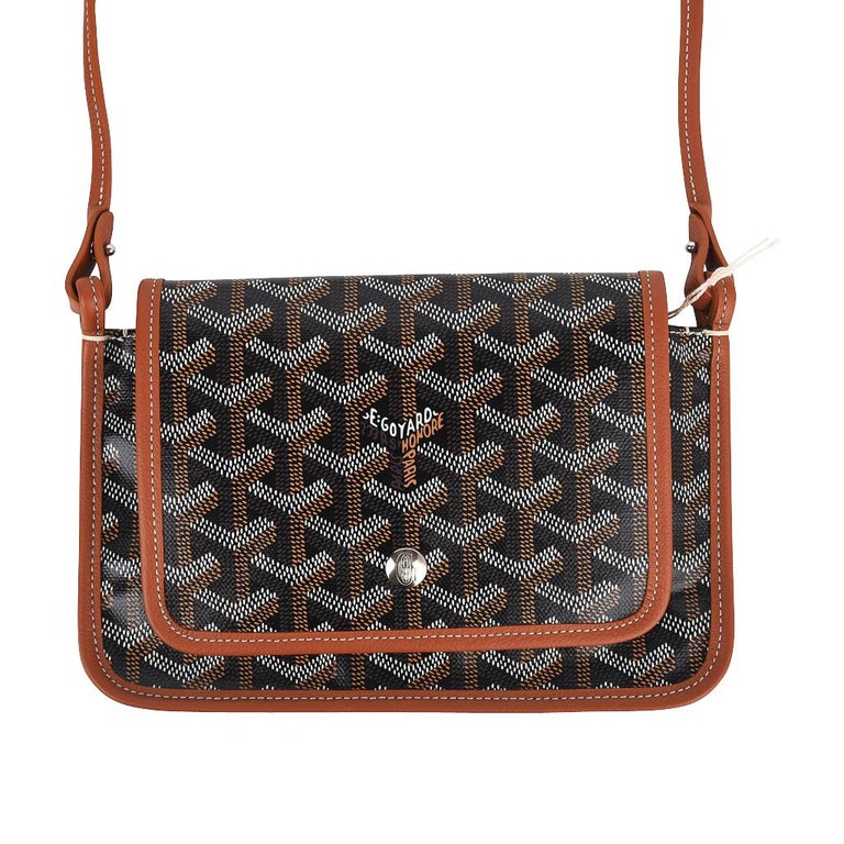 GOYARD Monogram Casual Style Canvas Leather Elegant Style Crossbody