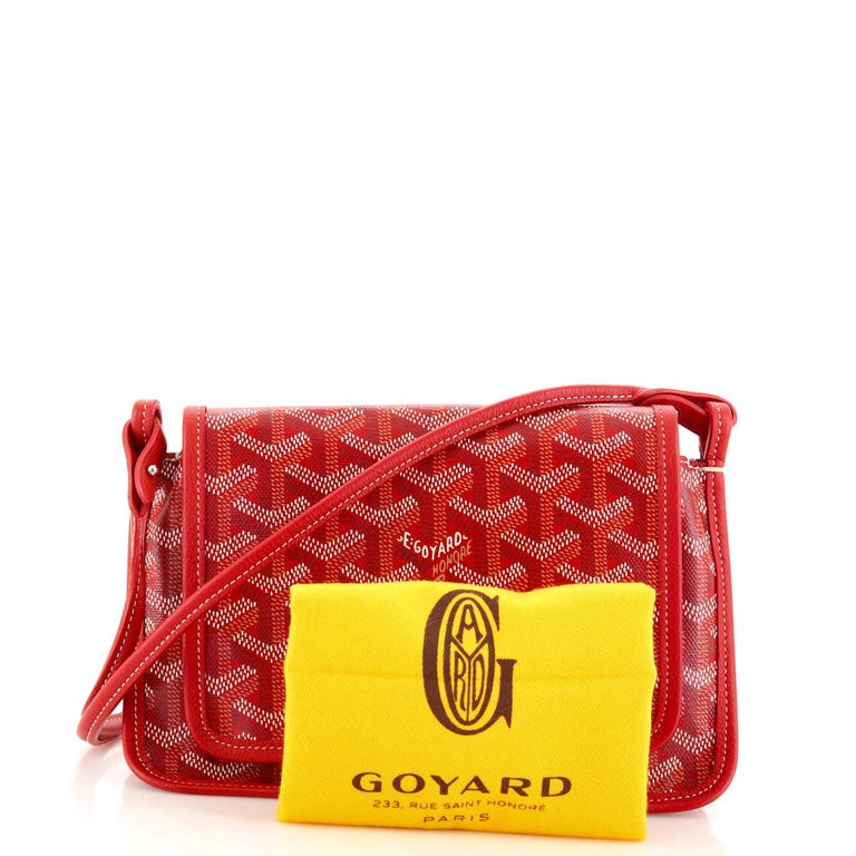 Goyard Plumet Bag Clutch Crossbody Wallet Yellow Coated Canvas New at  1stDibs