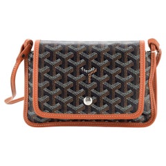 Goyard Monte Carlo Clutch with Strap Coated Canvas PM at 1stDibs