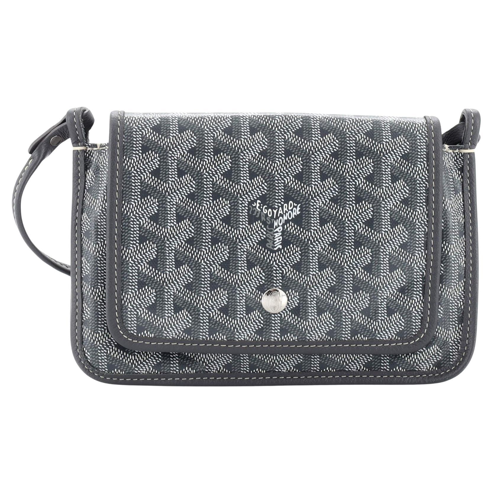 Goyard Plumet Pocket Wallet Sky Blue Goyardine Palladium Hardware – Madison  Avenue Couture