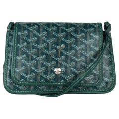 Goyard Plumet Goyardine Crossbody Bag Green