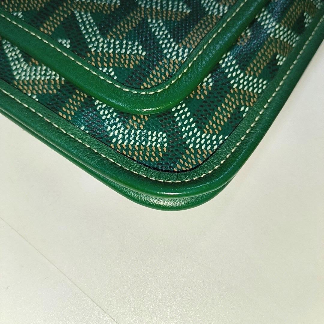 Mini bolso cruzado Goyard Plumet Verde 5