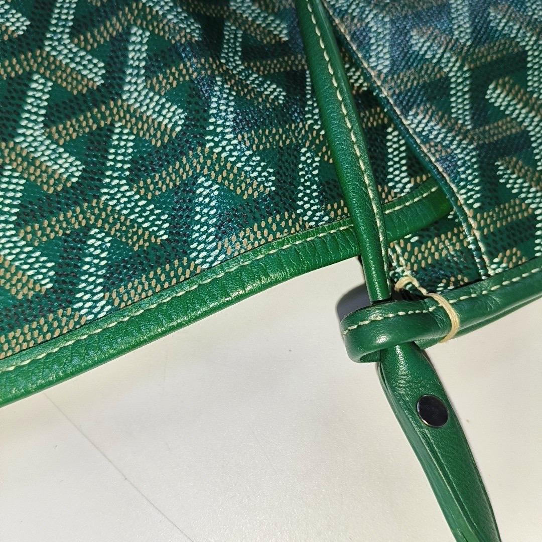 Mini bolso cruzado Goyard Plumet Verde 6